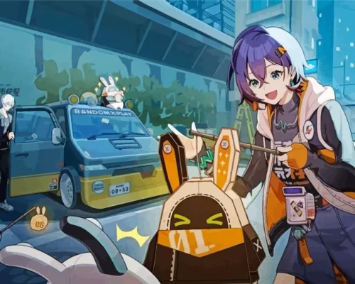 Zenless Zone Zero Game Characters Paint By Numbers