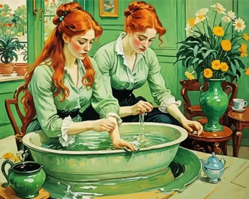 Aesthetic Sorority Art Paint By Numbers 