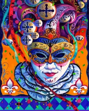 Carnival Man Paint By Numbers