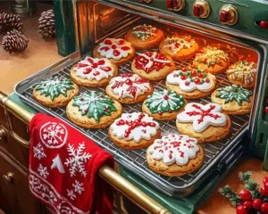 A Taste Of Christmas Paint By Numbers