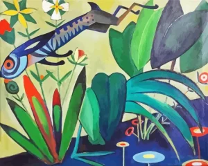 The Leap Of The Rabbit Paint By Number