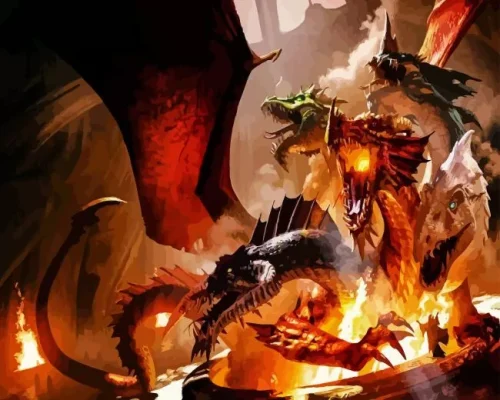 Tiamat Paint By Numbers