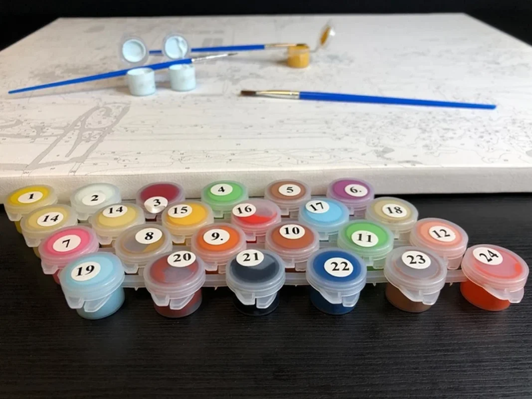 color by number kits