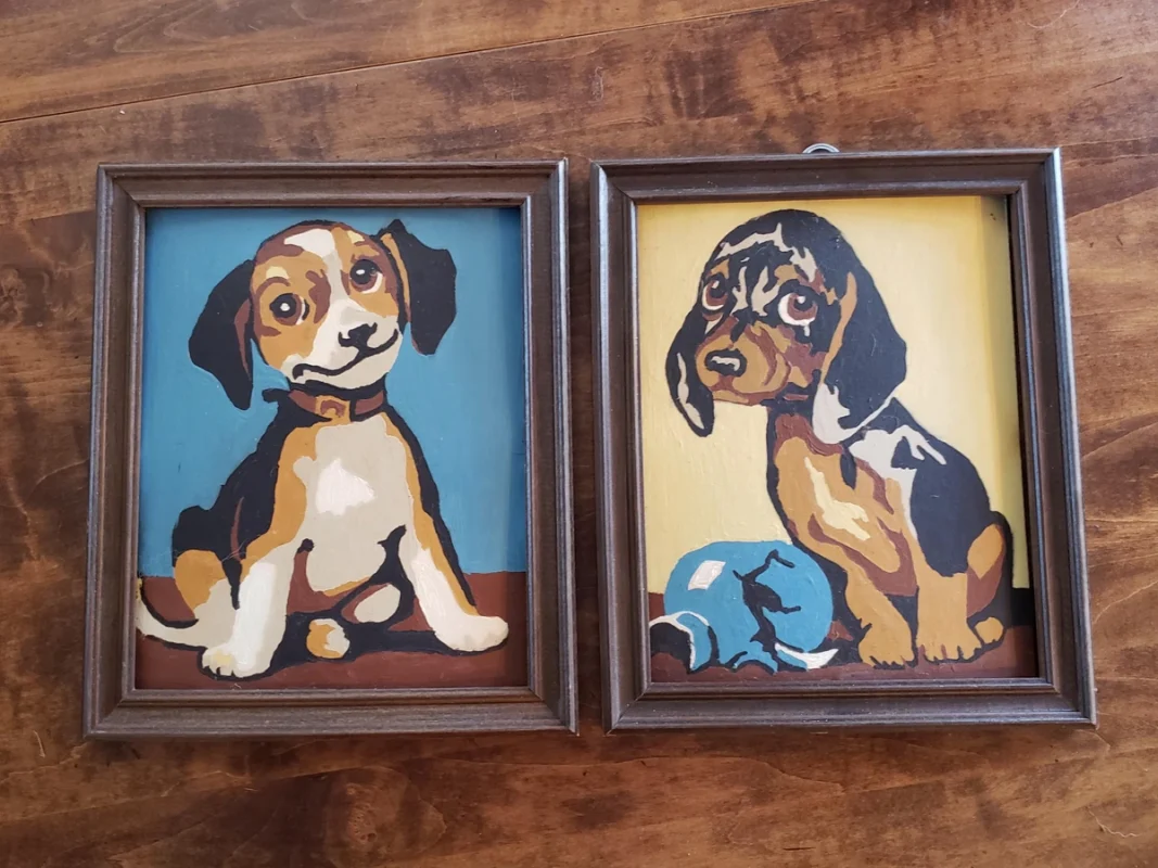 beagles custom pet portraits