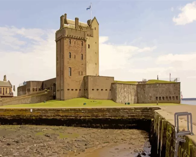 Broughty Castle Museum Art Paint By Numbers