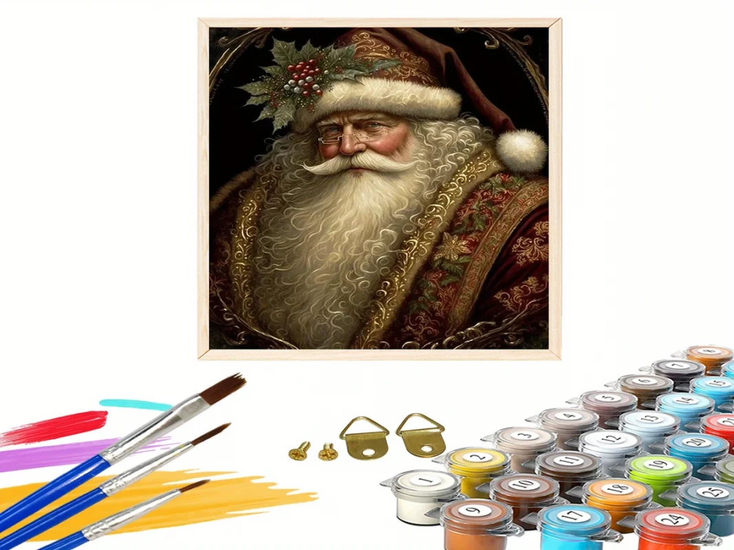 Christmas paint by numbers Scenes