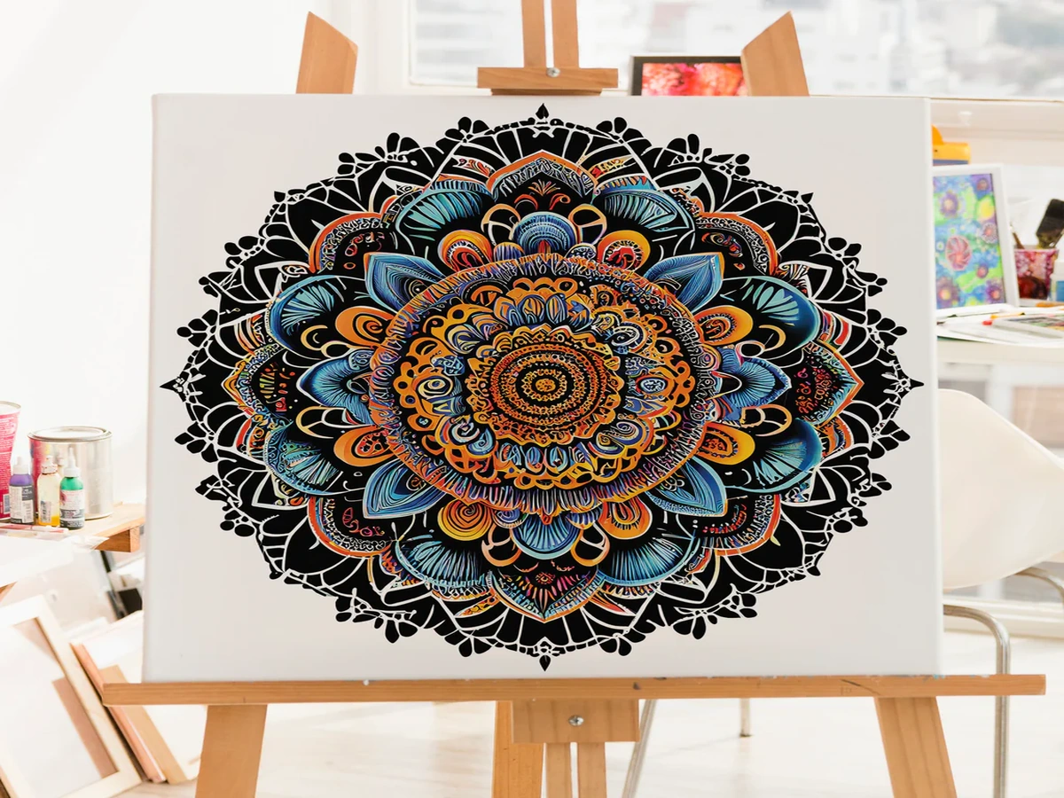 Mandala Painting