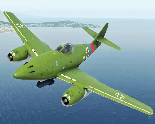 Me 262 Paint By Numbers