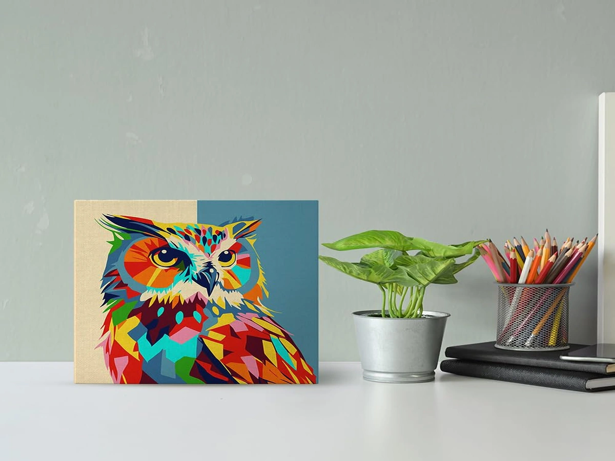 Owl Paint by Numbers