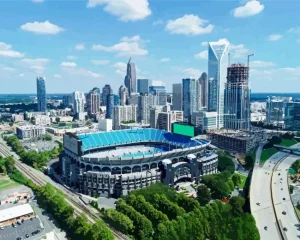 Charlotte NC Paint By Numbers