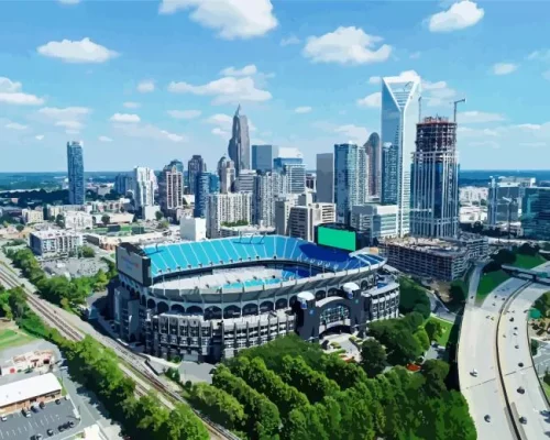 Charlotte NC Paint By Numbers