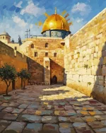 The Western Wall Art Paint By Numbers