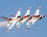 United States Air Force Thunderbirds Paint By Numbers