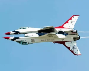 US Air Force Thunderbirds Paint By Numbers