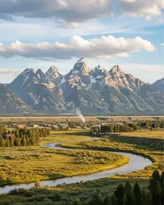 Jackson Hole Paint By Numbers 