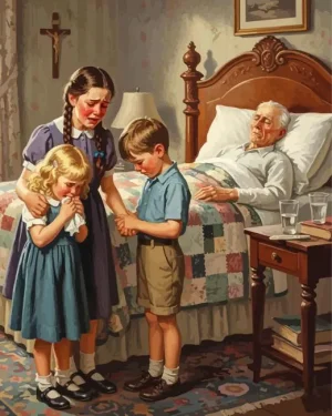 A Moment Of Grace And Grief Paint By Numbers