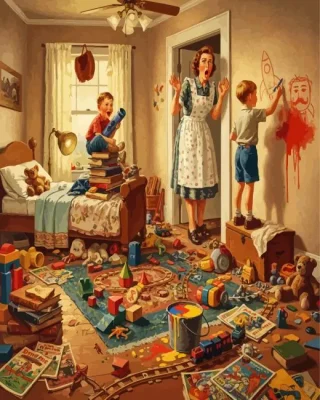 Mother's Day Off Paint By Numbers 