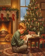 The Santa Letter Paint By Numbers