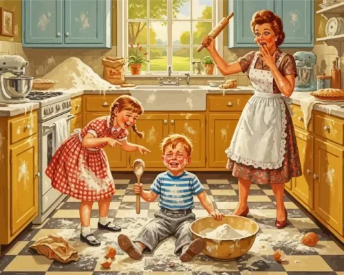 The Saturday Morning Mess Paint By Numbers 