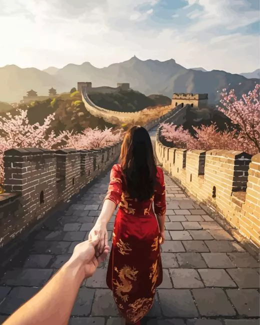 Follow Me To China Paint By Numbers