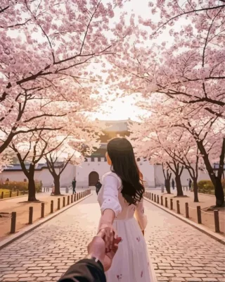 Follow Me To South Korea Paint By Numbers 