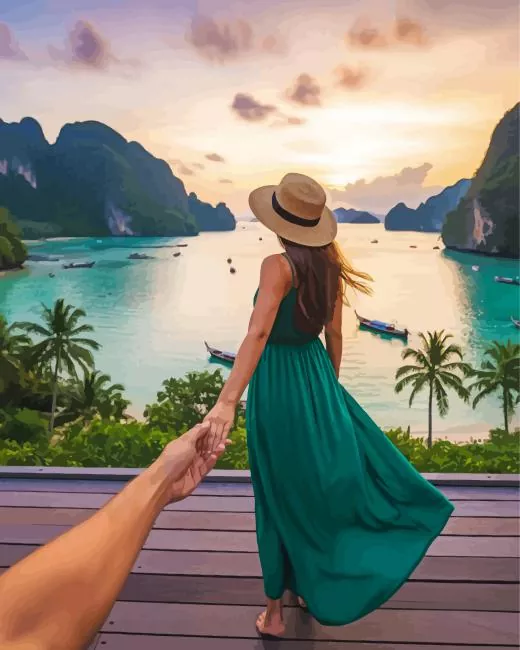 Follow Me To Thailand Paint By Numbers