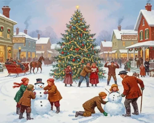 Christmas Eve Paint By Numbers 