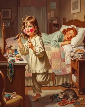 Midnight Makeover Paint By Numbers