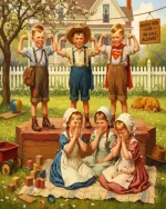 Muscle Men Club Paint By Numbers