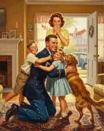 Welcome Home Art Paint By Numbers