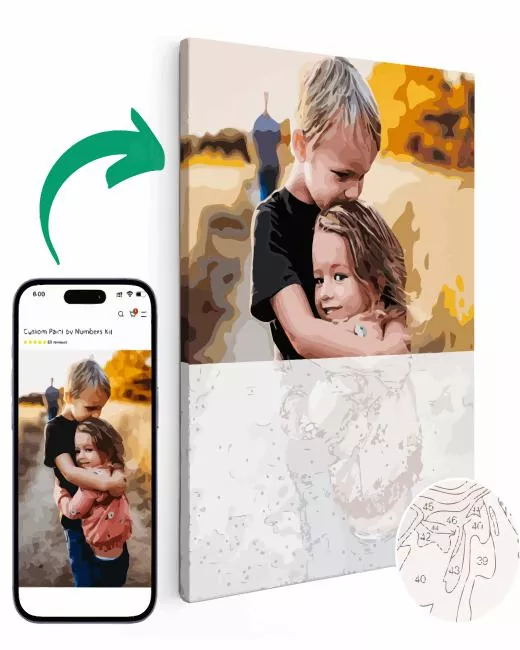 Custom Paint By Numbers for adults