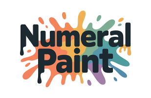 Numeral paint by numbers