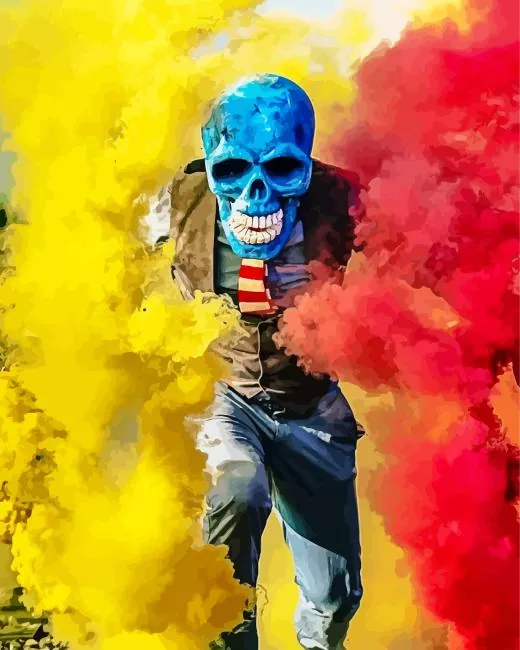 smoke Paint by Numbers For Adults