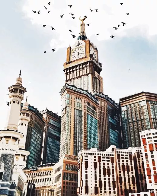 towers Paint by Numbers For Adults