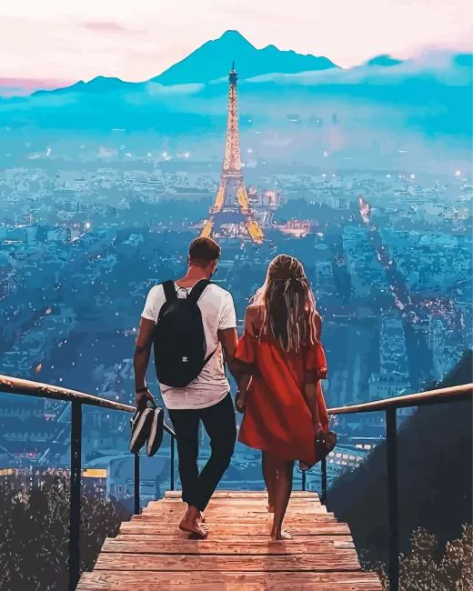 travel Paint by Numbers For Adults