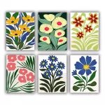 Flowers Mini Paint By Numbers